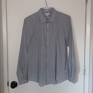 Calvin Klein Men Slim-Fit Long-Sleeve Woven Shirt